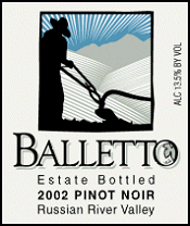 Balletto Estate Pinot Noir