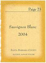Paige 23 Sauvignon Blanc