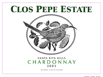 Clos Pepe Estate Chardonnay 'Homage to Chablis'