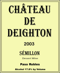 Late Harvest Sémillon