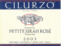 Petite Sirah Rosé