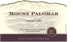 Mount Palomar Cloudbreak