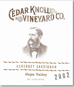 Cabernet Sauvignon Cedar Knoll