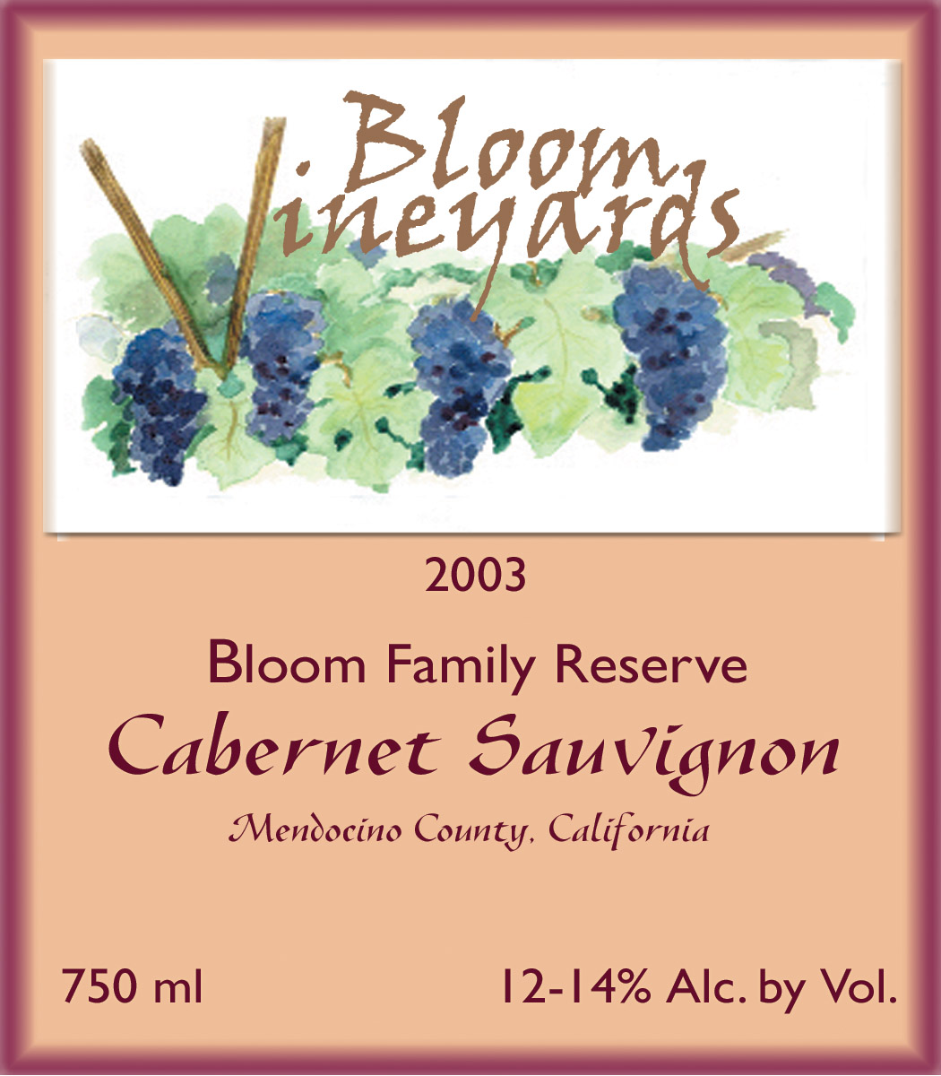 Bloom Vineyards Cabernet Sauvignon