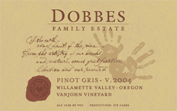 Willamette Valley Pinot Gris