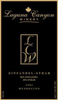 Zinfandel / Syrah Blend