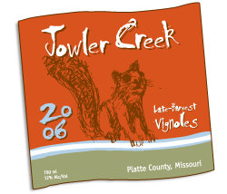 Jowler Creek Late-Harvest Vignoles