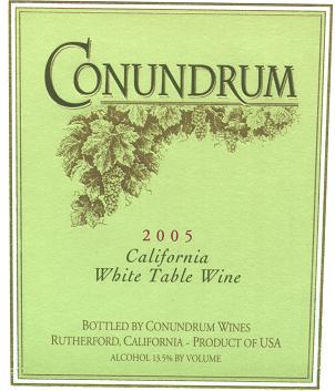 Conundrum California White Table Wine