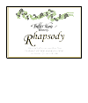 Rhapsody—Raspberry Sparkling Wine