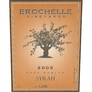 Brochelle Paso Robles Syrah