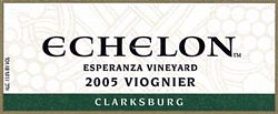 Echelon Vineyards Viognier Esperanza Vineyard