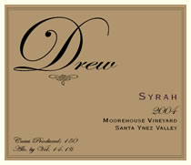 Syrah, Morehouse Vineyard, Santa Ynez Valley,