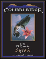 El Dorado Syrah