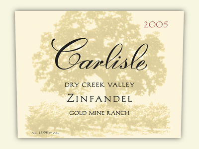 Dry Creek Valley "Gold Mine Ranch" Zinfandel