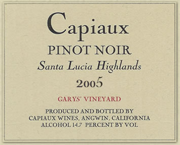 Garys’ Vineyards Pinot Noir