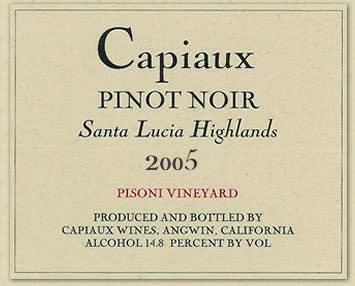 Pisoni Vineyards Pinot Noir
