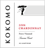 Chardonnay, Sonoma Coast, Peters Vineyard