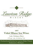 Vidal Blanc Ice Wine