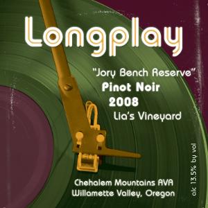Longplay Pinot Noir - "Jory Bench Reserve"