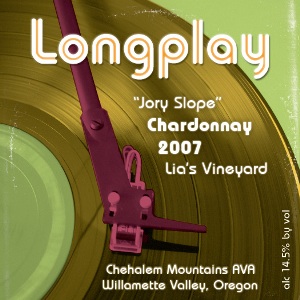 Longplay Chardonnay - "Jory Slope"