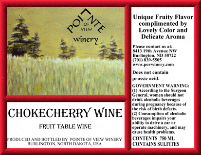 ChokeCherry Wine