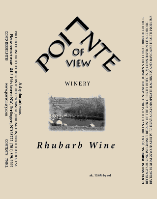 Dry Rhubarb Wine