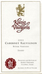 Idaho Cabernet Sauvignon